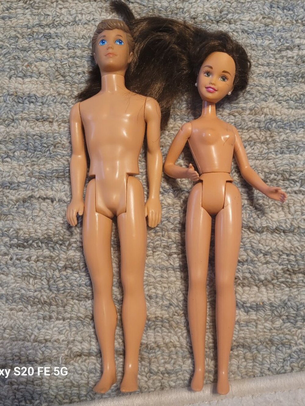 Two Vintage Barbie brand Dolls